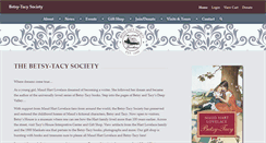 Desktop Screenshot of betsy-tacysociety.org